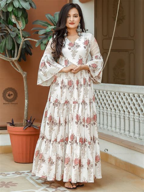 Daisy White Dress – Indianvirasat