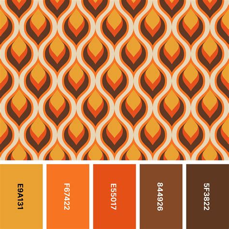 31 Retro Color Palettes for Throwback Designs | Color Meanings