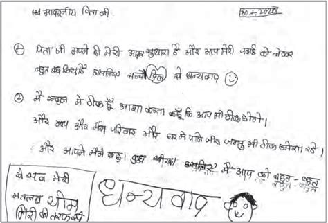 A letter rides on the train of subjects - Azim Premji University