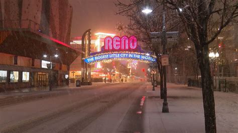 Reno hit by winter storm - KOBI-TV NBC5 / KOTI-TV NBC2