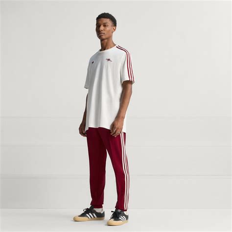 adidas Arsenal Terrace Icons Track Pants - Burgundy | Free Shipping ...