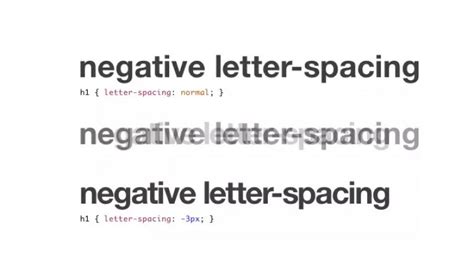 The Do's and Don'ts of letter-spacing in web design
