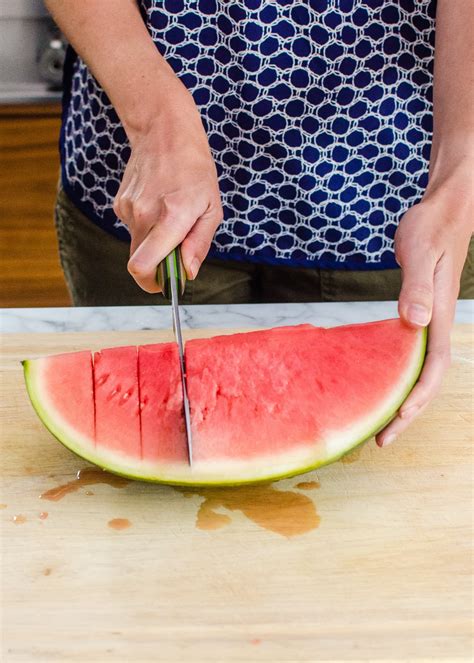 How to Cut Up a Watermelon - Step by Step Tutorial | Kitchn