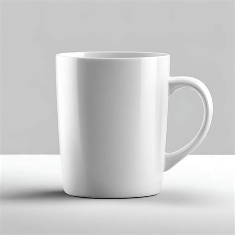 Realistic 3d mug mockup | Premium AI-generated image
