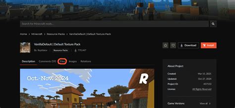 Steps for Making a Texture Pack Java 的图像结果