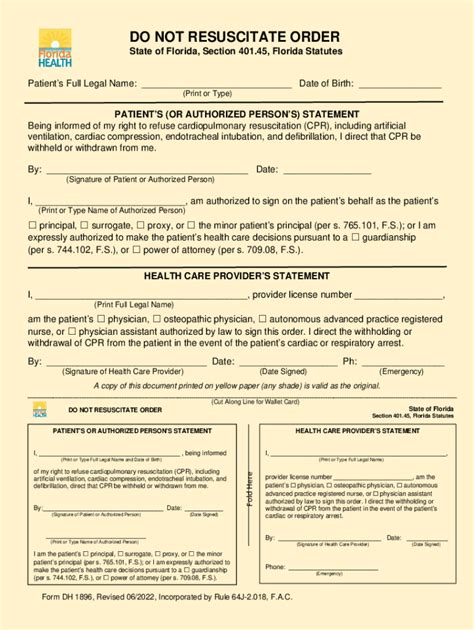 2022-2026 Form FL DH 1896 Fill Online, Printable, Fillable, Blank ...