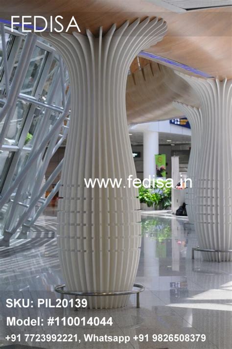 Long Column Design Front Pillar House Design Inside Pillar Design