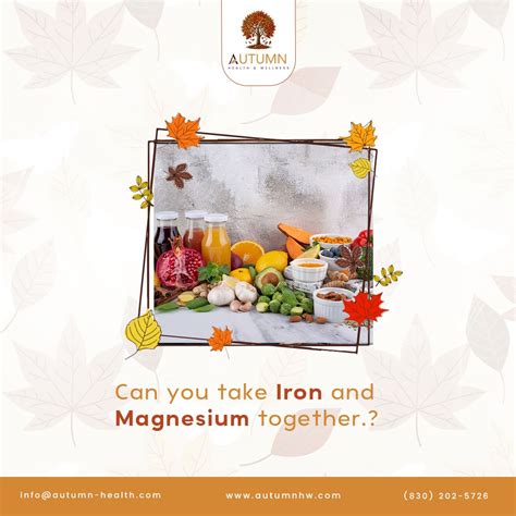 Can You Take Iron And Magnesium Together