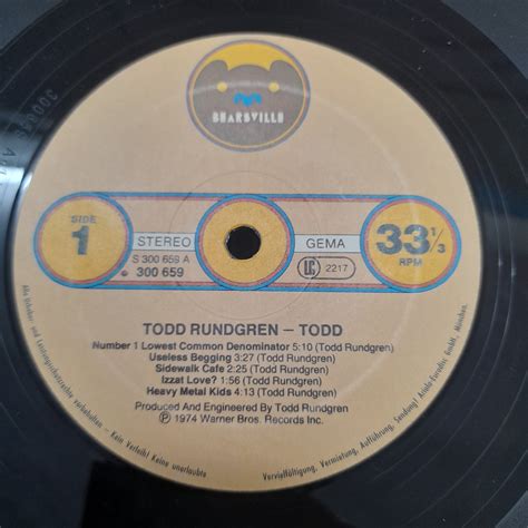 Buy Todd Rundgren - Todd | Musiccircle – MusicCircle