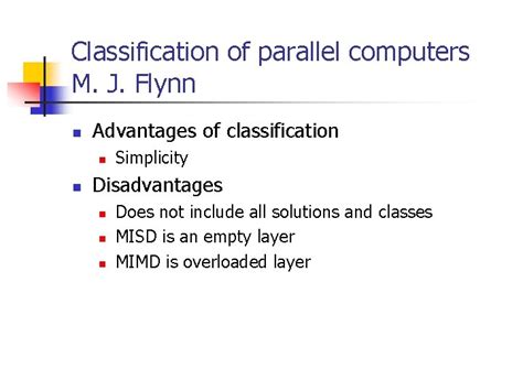 Image result for Parallel Computing Classification