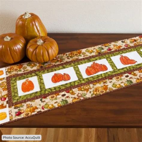 Image result for Easy Fall Table Runner Patterns