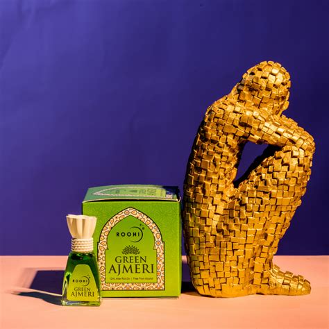GREEN AJMERI | 12 ML Pure Fragrance – Roohi Fragrances