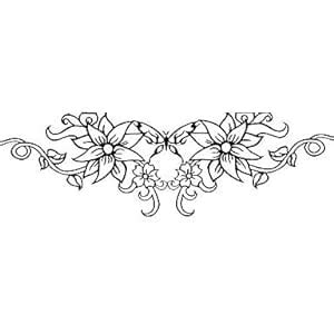 GENERIC 5 Pcs Flower Waterproof Temporary Tattoo(14m*4cm) : Amazon.in ...