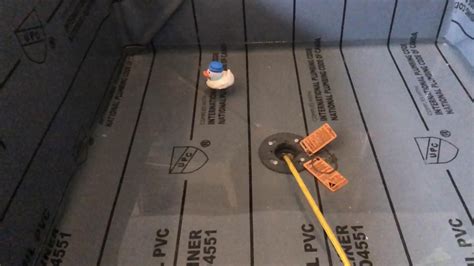 Installing PVC Shower Pan 的图像结果