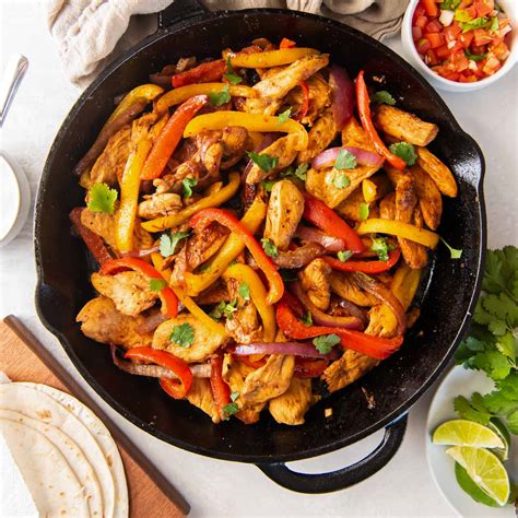 Chicken Fajitas Recipe {BEST Fajita Marinade!} - Kristine's Kitchen