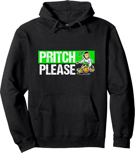 Vintage Pritch Please Basketball Funny Pritch Please Pullover Hoodie ...