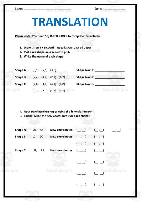Image result for Translation Rules Geometry