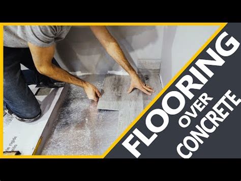 How to Install Laminate Flooring on Concrete - Floor Techie