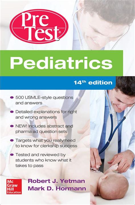Buy Pediatrics PreTest Self-Assessment And Review, 14th Edition Book ...
