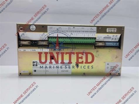 LYNGSO MARINE EGP 2200 815.001.205/01 ENGINE GOVERNOR SYSTEM REV D ...
