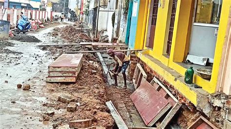 Sriperumbudur drainage work started 16 years ago yet to be completed