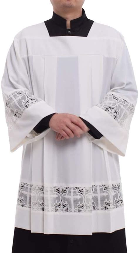 BLESSUME Catholic Lace Surplice Liturgical Cotta India | Ubuy