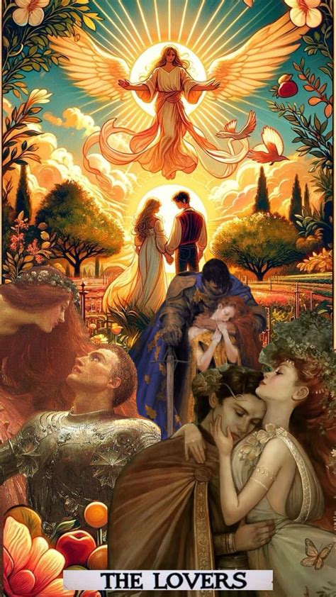#thelovers #manifesting #couples #tarrotcard #theloverscard | Tarot ...