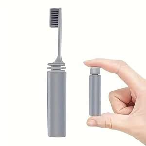 Buy Gantrix 1 PCS Folding Travel Toothbrush for Adults Compact Portable ...