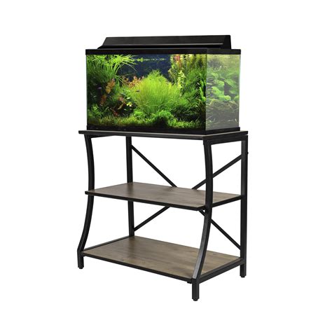 29/37-Gallon 3-Tier, Swerved Leg Aquarium Stand - Marco