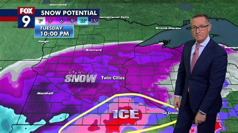 Minnesota weather: Tracking winter storm, bringing snow and ice to ...