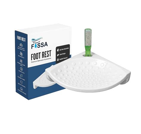 Buy Now Ceramic Foot Rest – Durable & Elegant Bathroom Support – Fossa Home