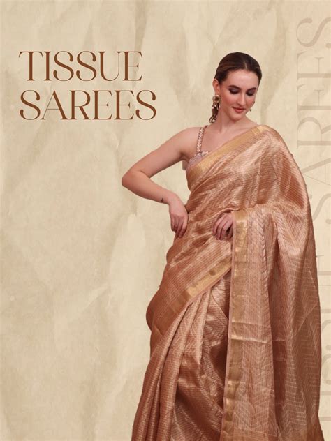 Tissue Sarees – Simaaya