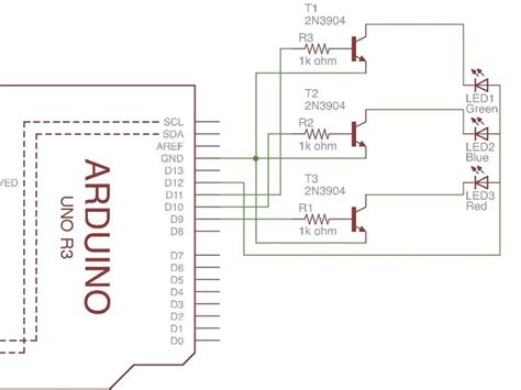 Image result for Arduino LED 4 Pin Code