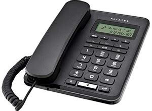 Alcatel T-50 Black Corded Landline Phone Price in India - Buy Alcatel T ...