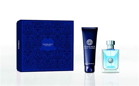 Versace Pour Homme Eau De Toilette 100Ml And Hair & Body Shampoo 150Ml ...