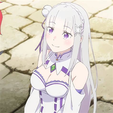 ☁️ anime icons on Instagram: "🌼 Emilia 🍏 Re:Zero kara Hajimeru Isekai ...