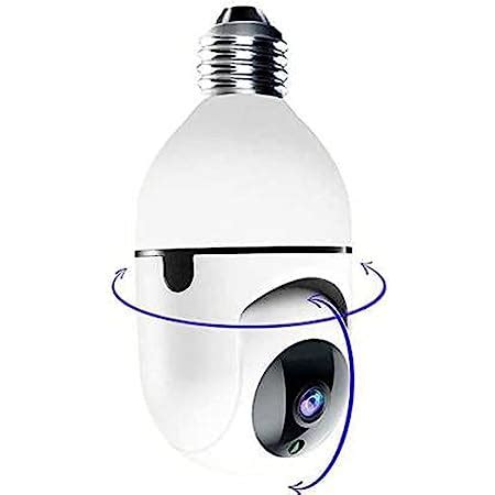 Buy IFITech Bulb Shape Indoor HD 3MP CCTV WiFi Camera | Motion Sensor ...