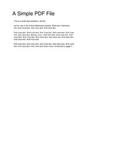 Image result for Simple PDF File