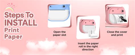 Instant Print Camera for Kids, Christmas Birthday Gifts for Girls Boys ...