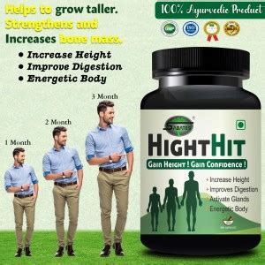 Sabates Height Hit Capsule | Height Capsules Increase Digestion Bone ...