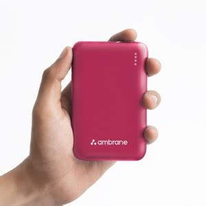 Ambrane 10000 mAh 22.5 W Mini Pocket Size Power Bank Price in India ...
