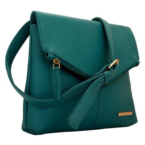 Buy Lapis O Lupo Danish Women's Sling Bag (Tourquise) Online