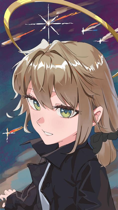 Beneath the Stars : r/AnimeART