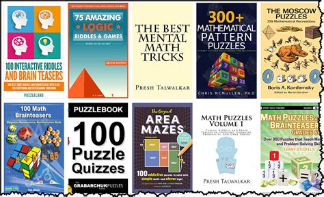 Image result for Math Puzzle Books