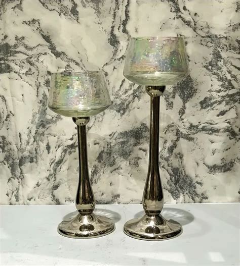 Art of Glass Muilticolor Candle Holder For Home And Office D