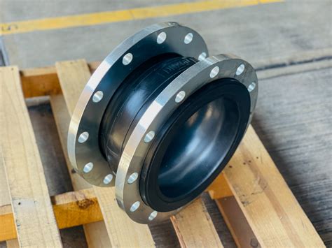 EJ1-10X8 Junta de Expansión Bridada 150# con Fuelle NBR de 10 x 8 ...