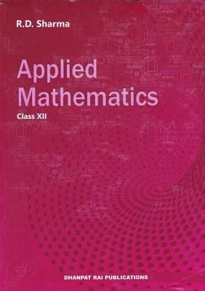 Applied Mathematics For Class 12 - Examination 2021-22: Buy Applied ...