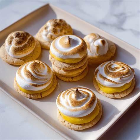 Lemon Meringue Cookies - Meatydelights