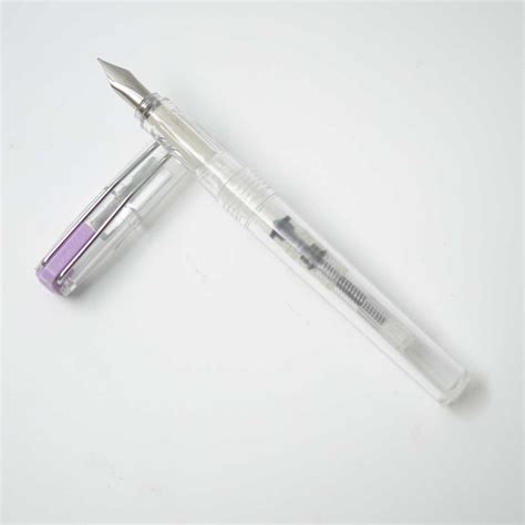 Yiren 312B Transparent Body With Purple EF Nib Converter Type Fountain ...