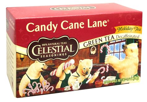 Candy Cane Lane Green Holiday Tea | Celestial seasonings, Candy cane ...